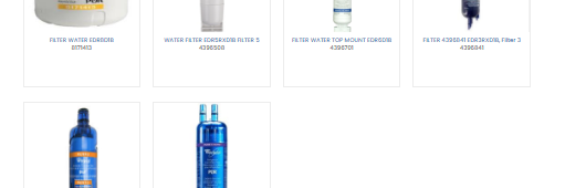 Buy Fridge Water Filters replacement parts from Whirlpool at Pickering Appliances