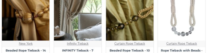 How Can You Use Curtain Tiebacks Creatively At Home?